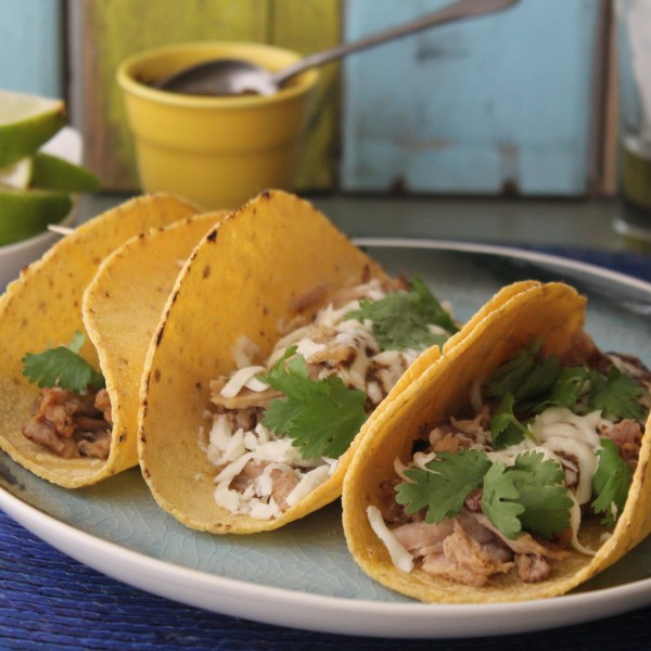 Roasted Pork Tacos With Mole Sauce